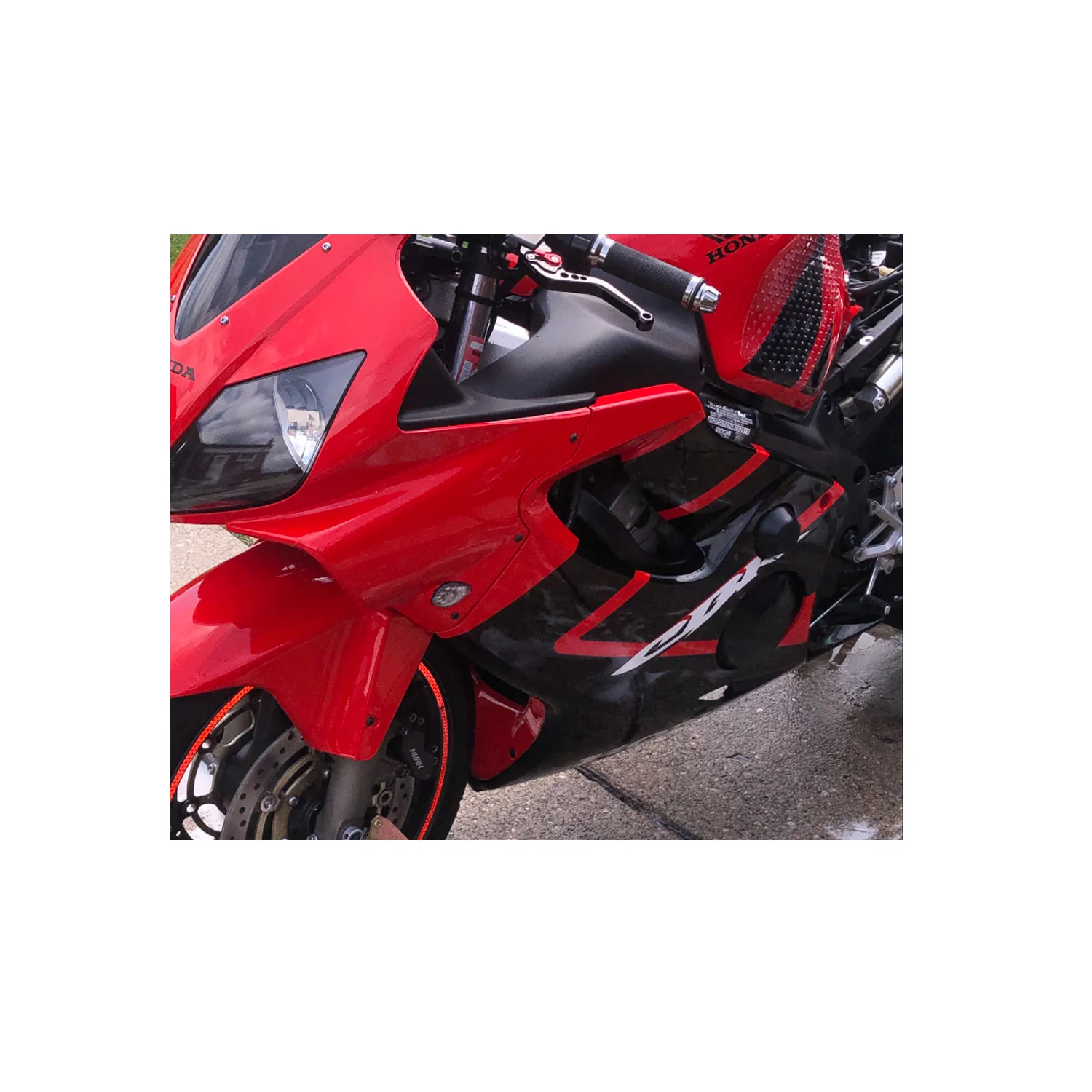 50-0330 1999-08 Honda F4/F4i Frame Slider Kit with pucks - Image 2