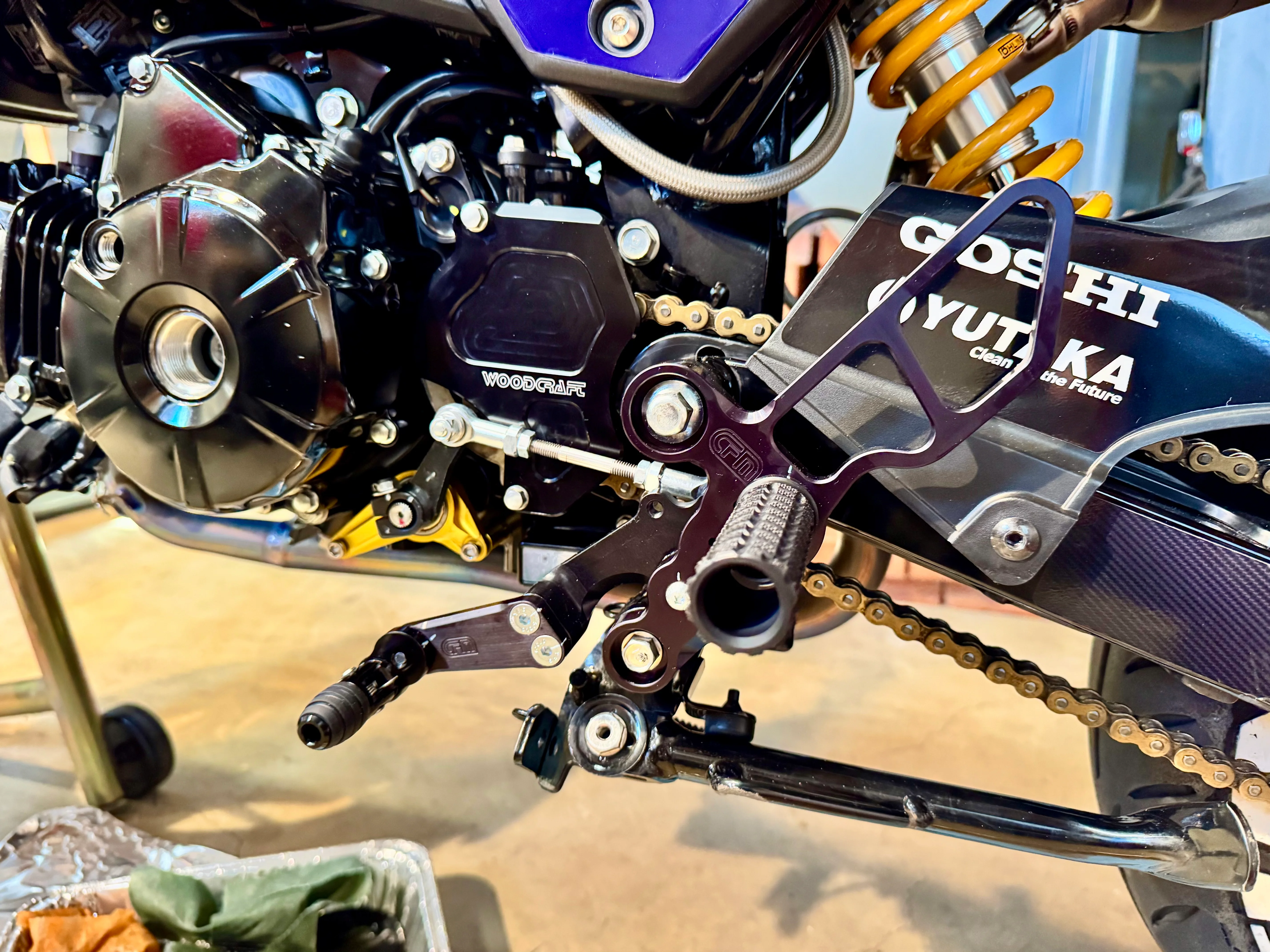 Honda Grom Complete Rearset Kit w/ Pedals - Image 6