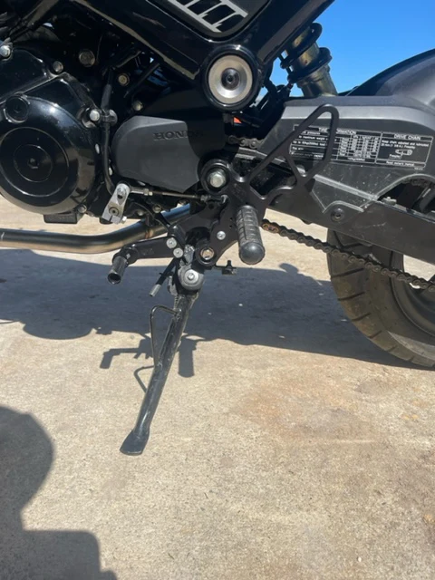 Honda Grom Complete Rearset Kit w/ Pedals - Image 8