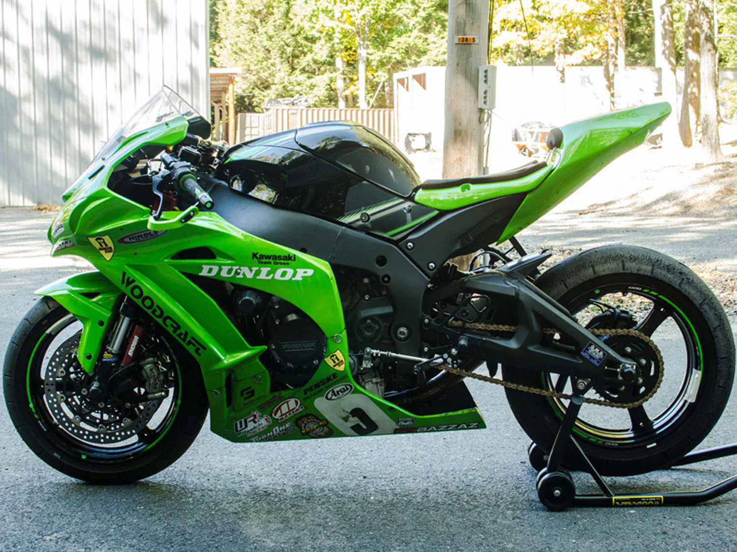 71-0170SSB 2011-19 Kawasaki ZX10R Superbike Seat Base - Image 6
