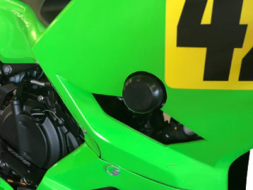 50-0144 Kawasaki Ninja 400 2018-23, Ninja 500 Race Only Frame Slider w/ pucks - Image 3