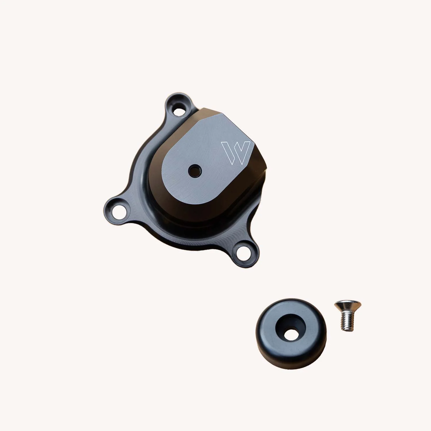 60-0144WPC Kawasaki Ninja 400, Z400 Water Pump Cover w/Puck - Image 2