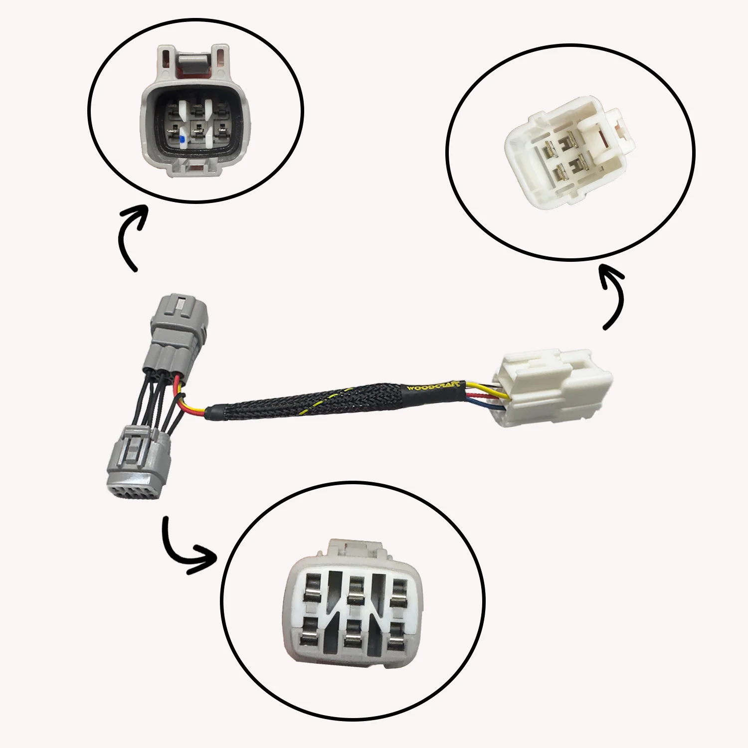 43-0137EU Kawasaki ZX-4RR Keyswitch Elimination Harness Assembly Euro Model W/Immobilizer - Image 3