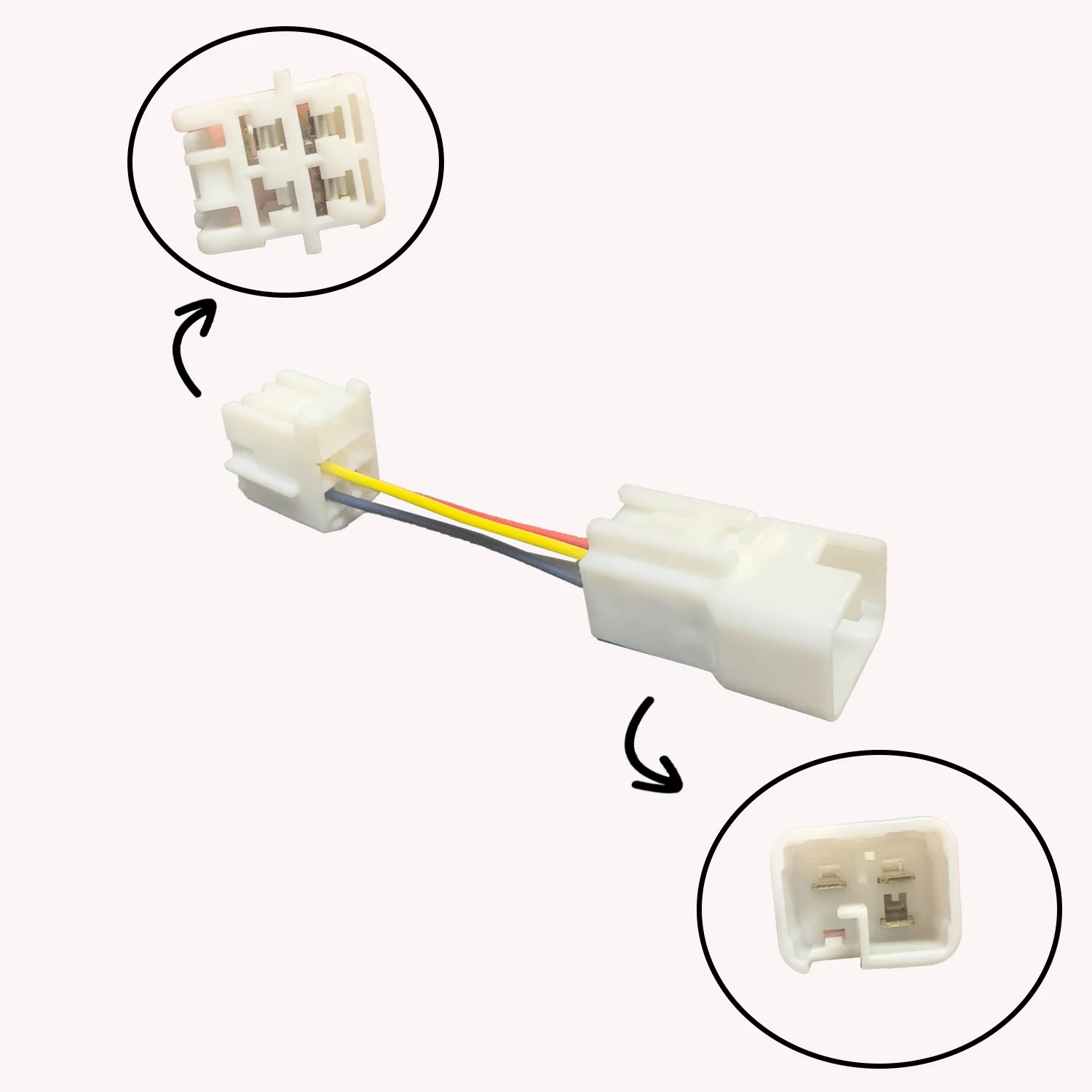 43-0108EU Kawasaki ZX10R/RR Keyswitch Elimination Harness Assembly Euro Model W/Immobilizer - Image 3