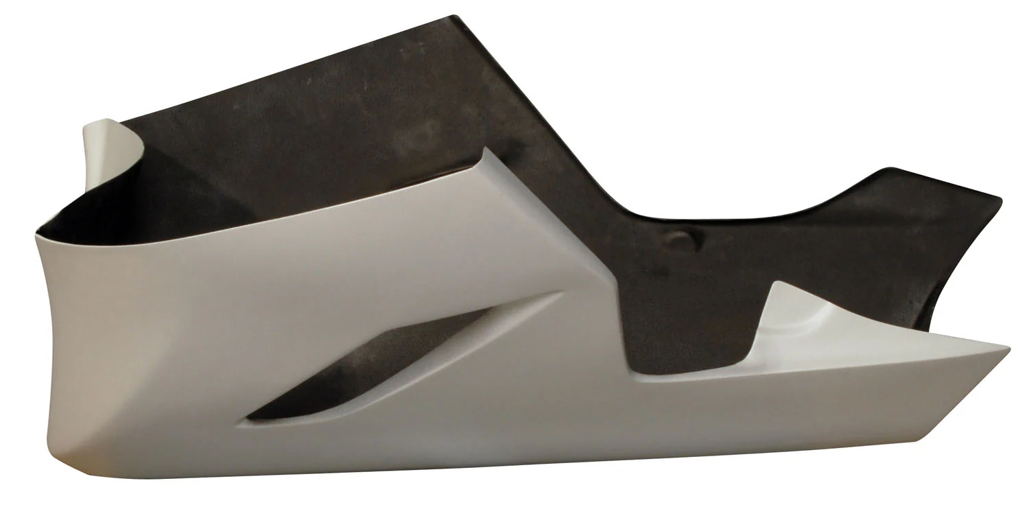 71-0147L 2007-08 Kawasaki ZX6R Lower Fairing - Image 2