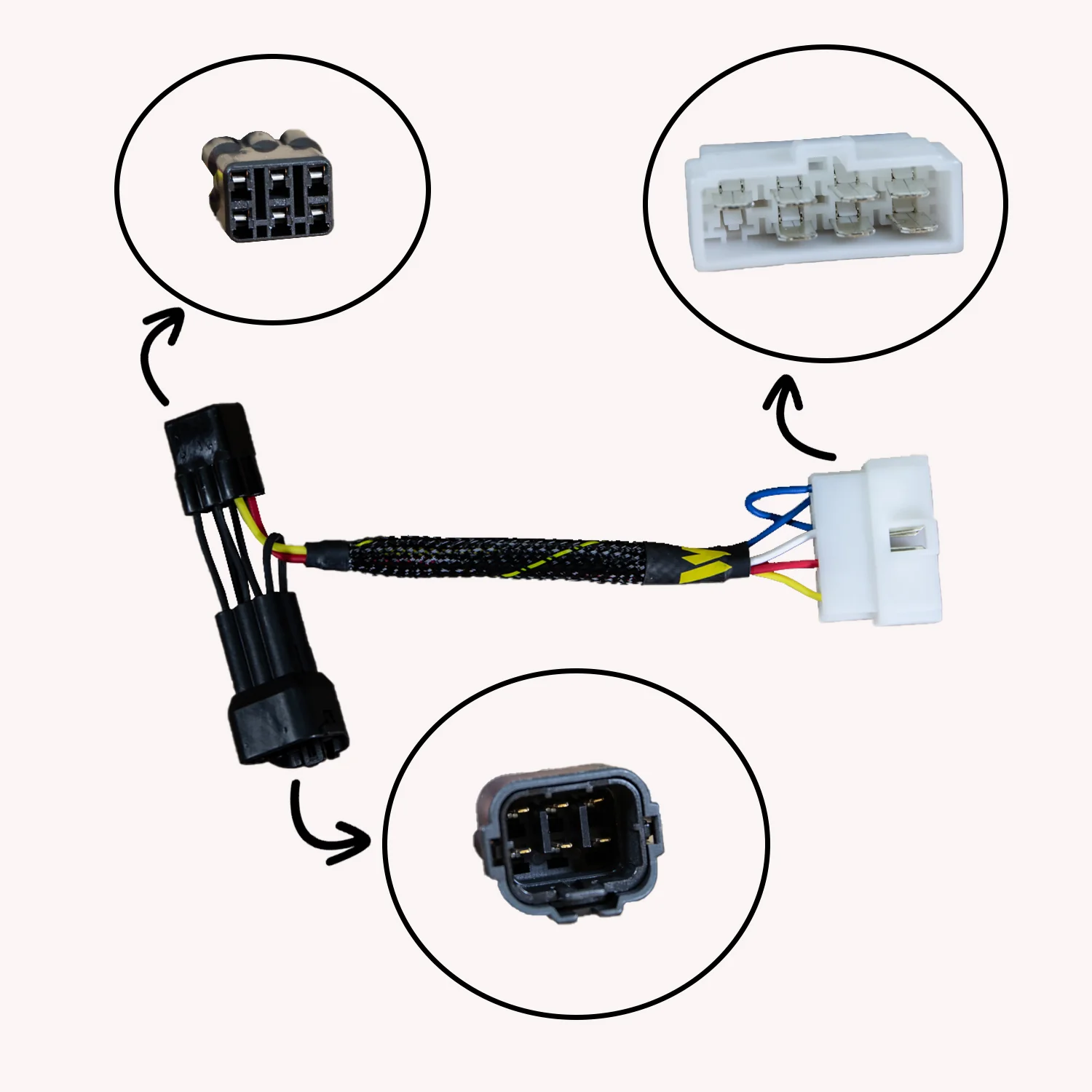 43-0102 Kawasaki ZX6R/ZX10R/Ninja 650R Keyswitch Elimination Harness - Image 2