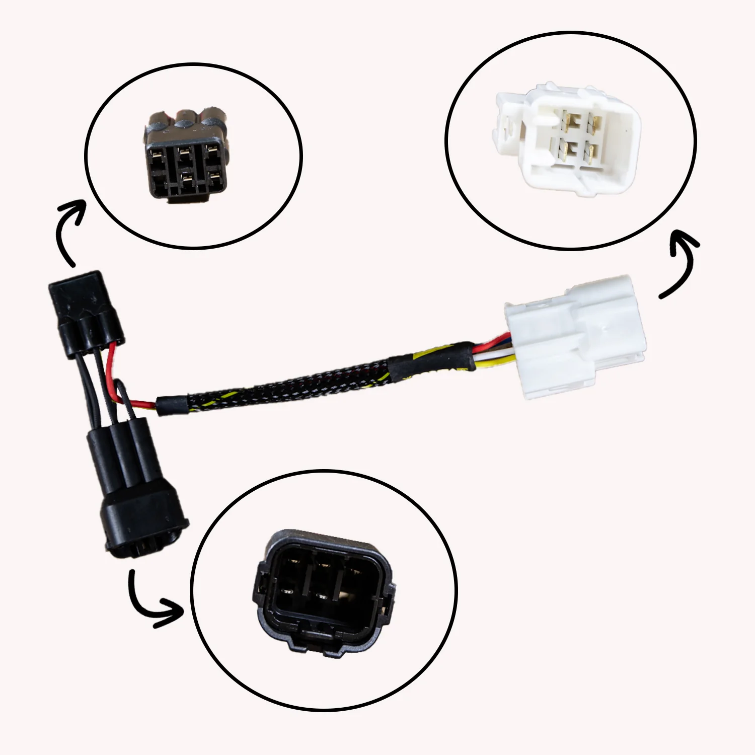 43-0111 2012-16 Kawasaki Ninja 650 Keyswitch Elimination Harness - Image 2