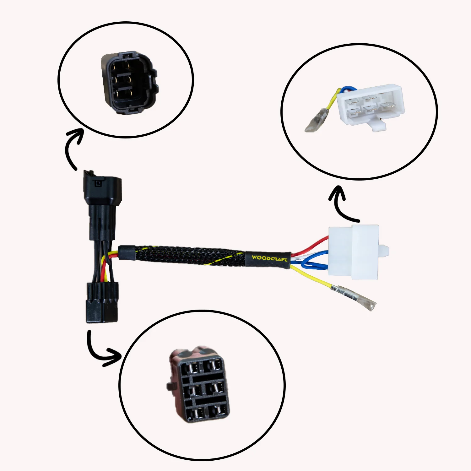 43-0117 2000-01 ZX12R Keyswitch Elimination Harness - Image 2