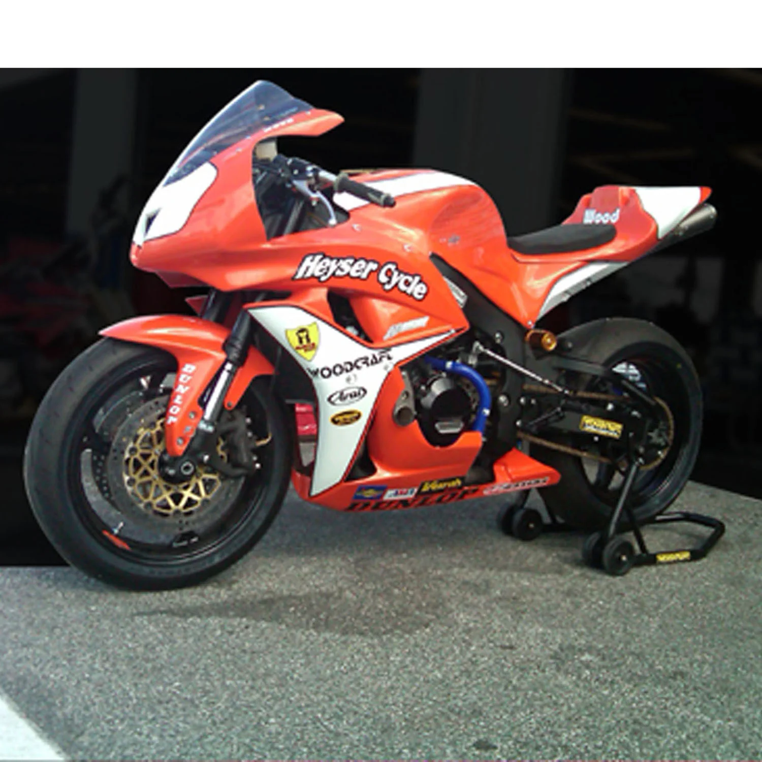 71-0338SB 2007-08 Honda CBR600 SuperBike Kit W/Tank Cover - Image 2
