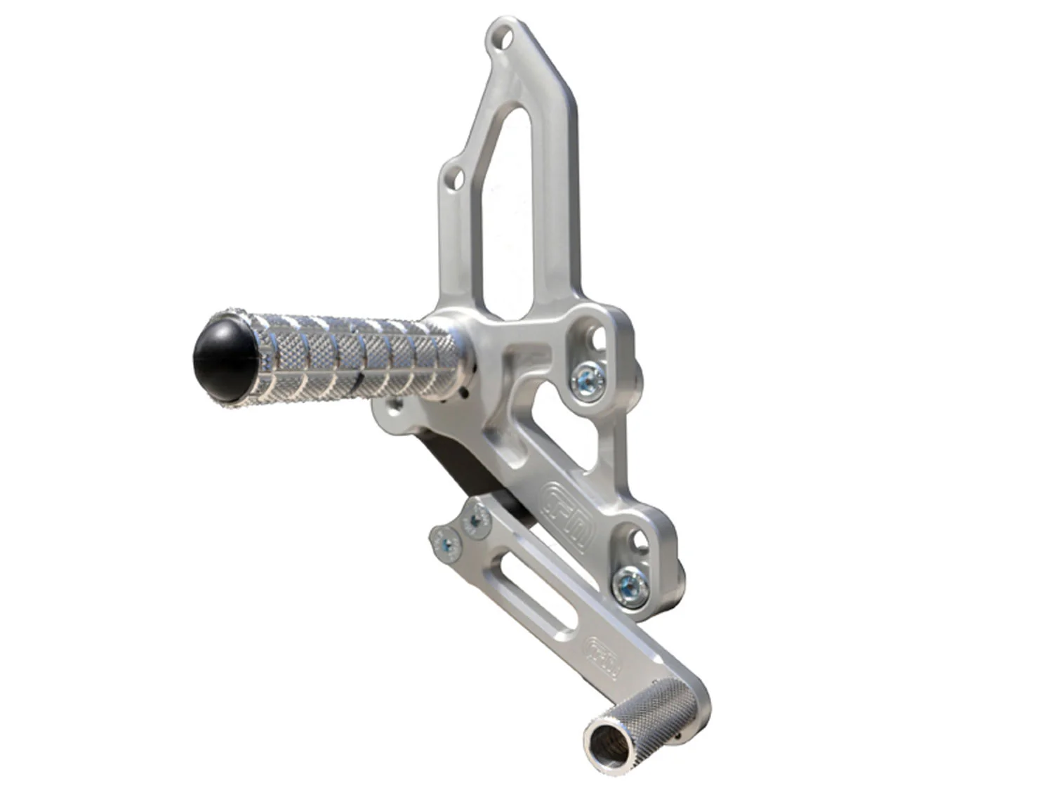05-0407B Yamaha FZ07/MT07/XSR700 Rearset - Silver - Image 6