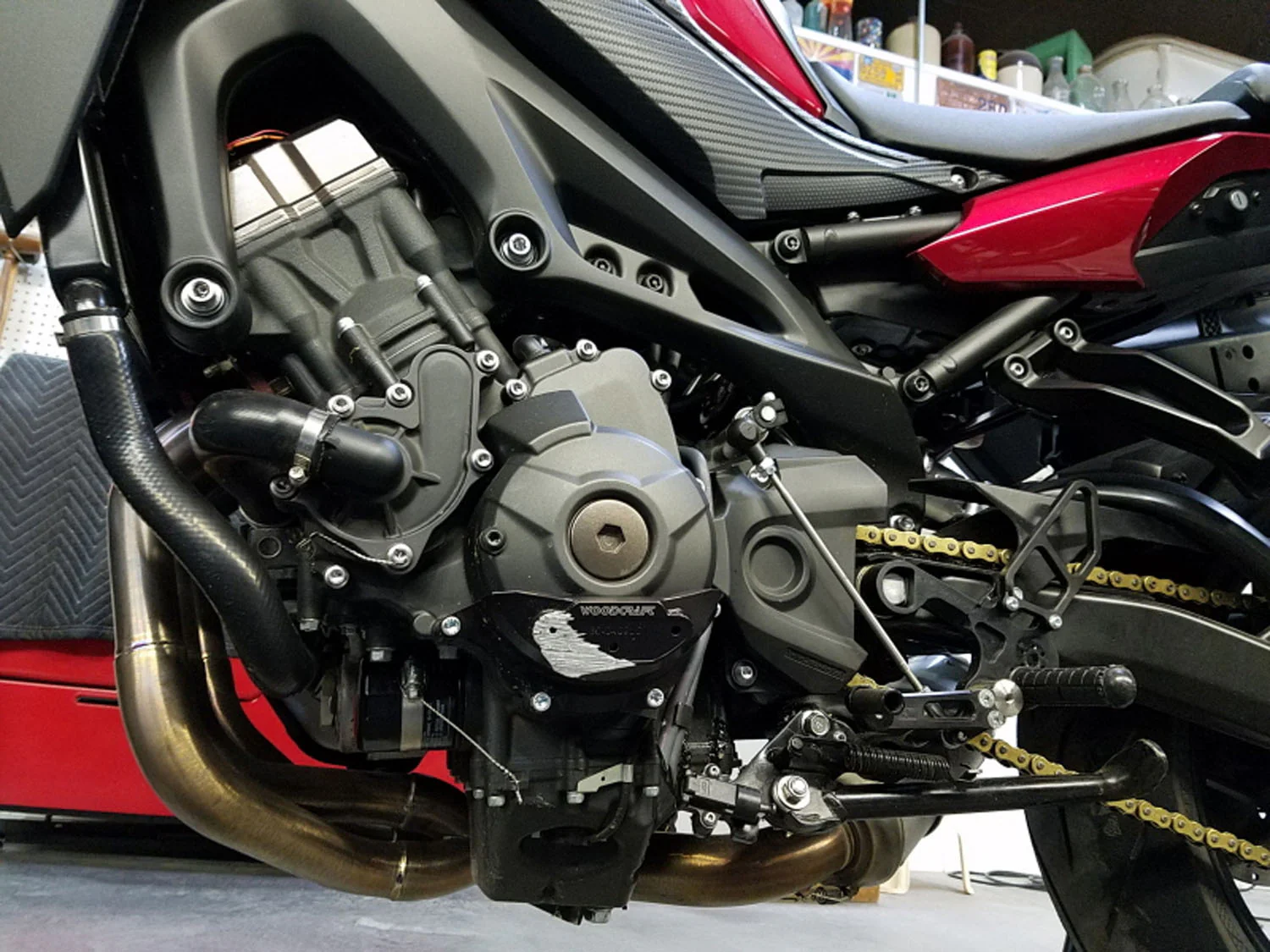 05-0409B Yamaha FZ09/FJ09/XSR900 Rearset - Image 4