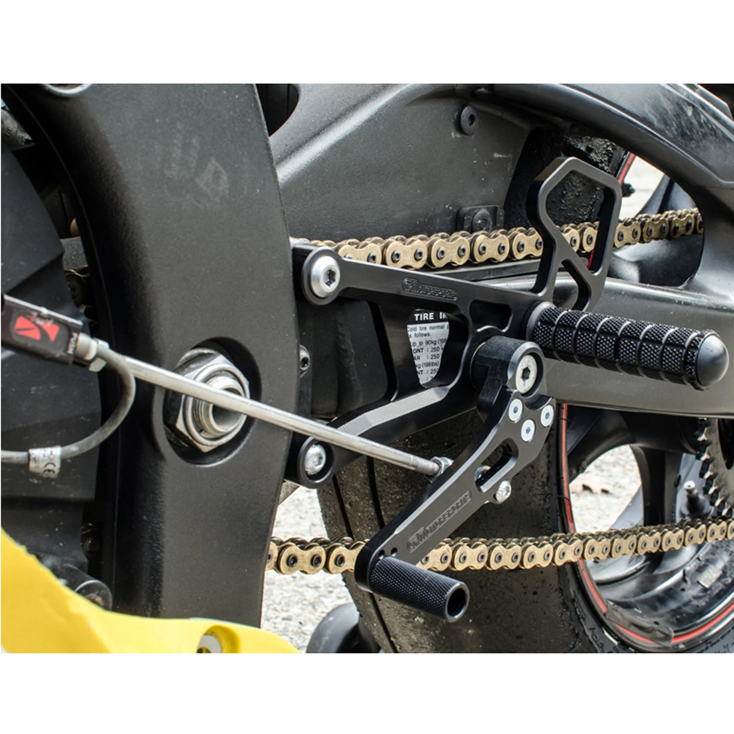 05-0457B Yamaha R6 Rearset  - GP Shift - Image 2
