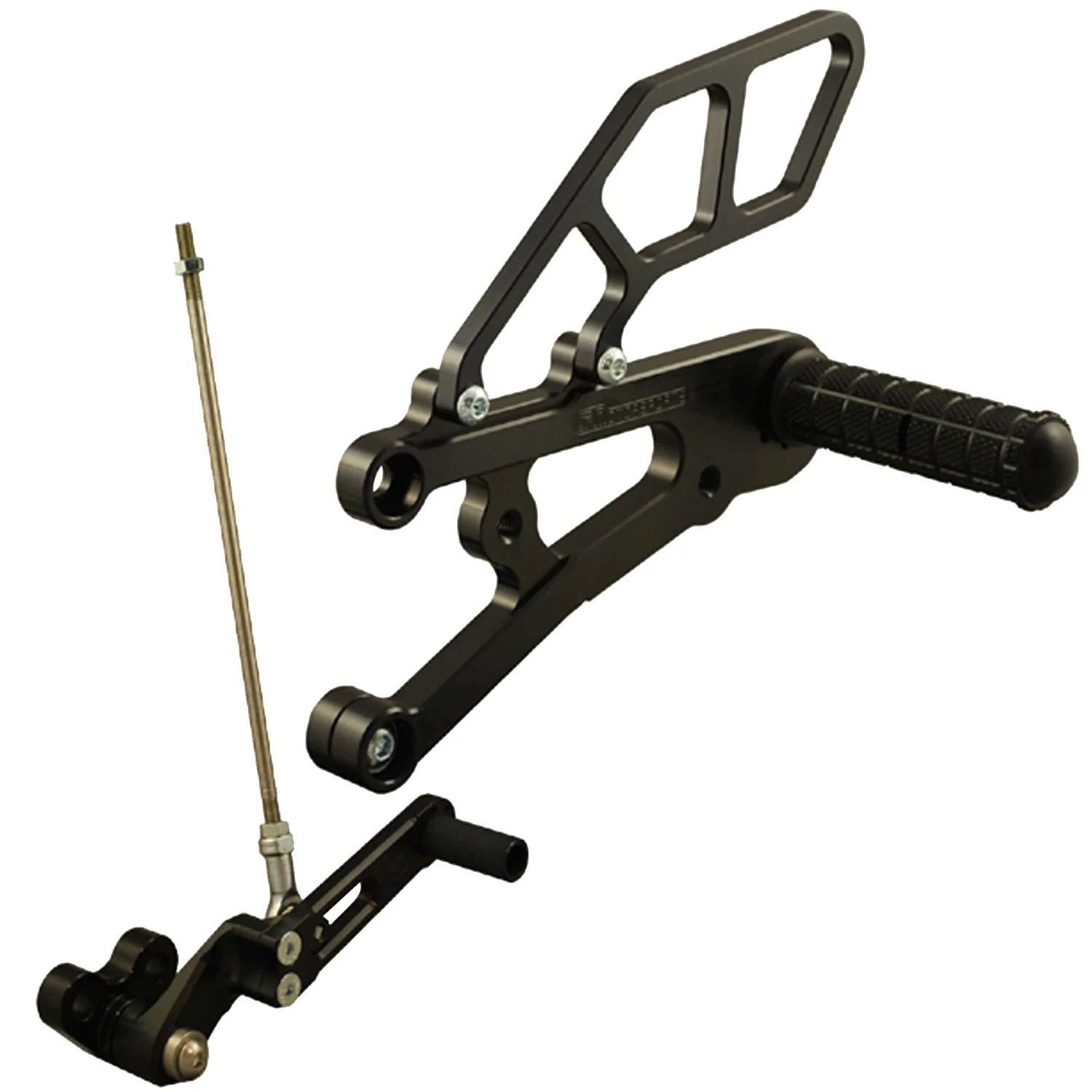05-0503B Triumph Daytona 675R Rearset  - GP Shift w/QS Rod - RACE USE ONLY (No Side Stand) - Image 2