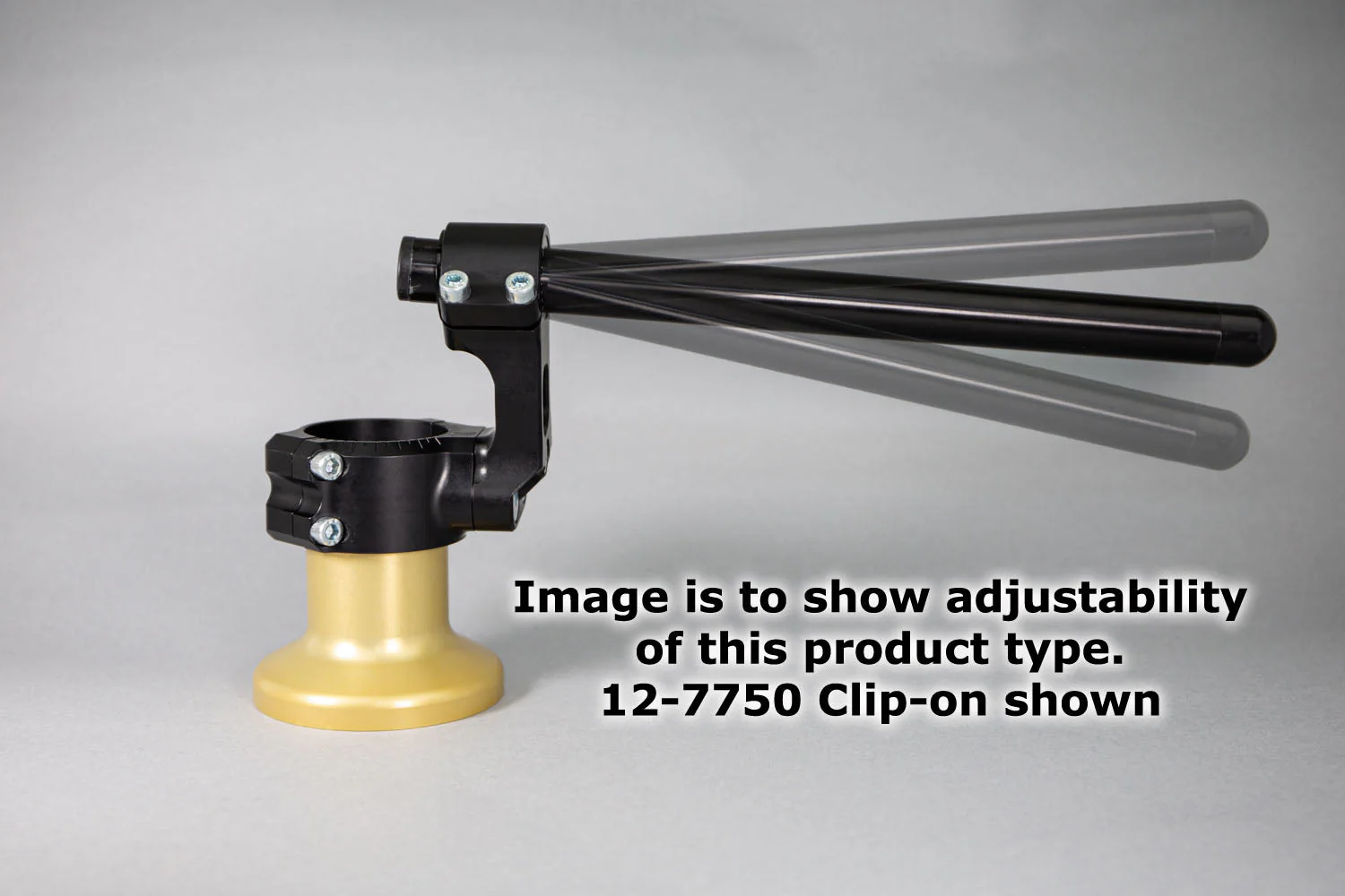 Yamaha R3 Side Mount 35mm Rise Adjustable Angle Clipon Risers w/ 11in Bars - Image 4