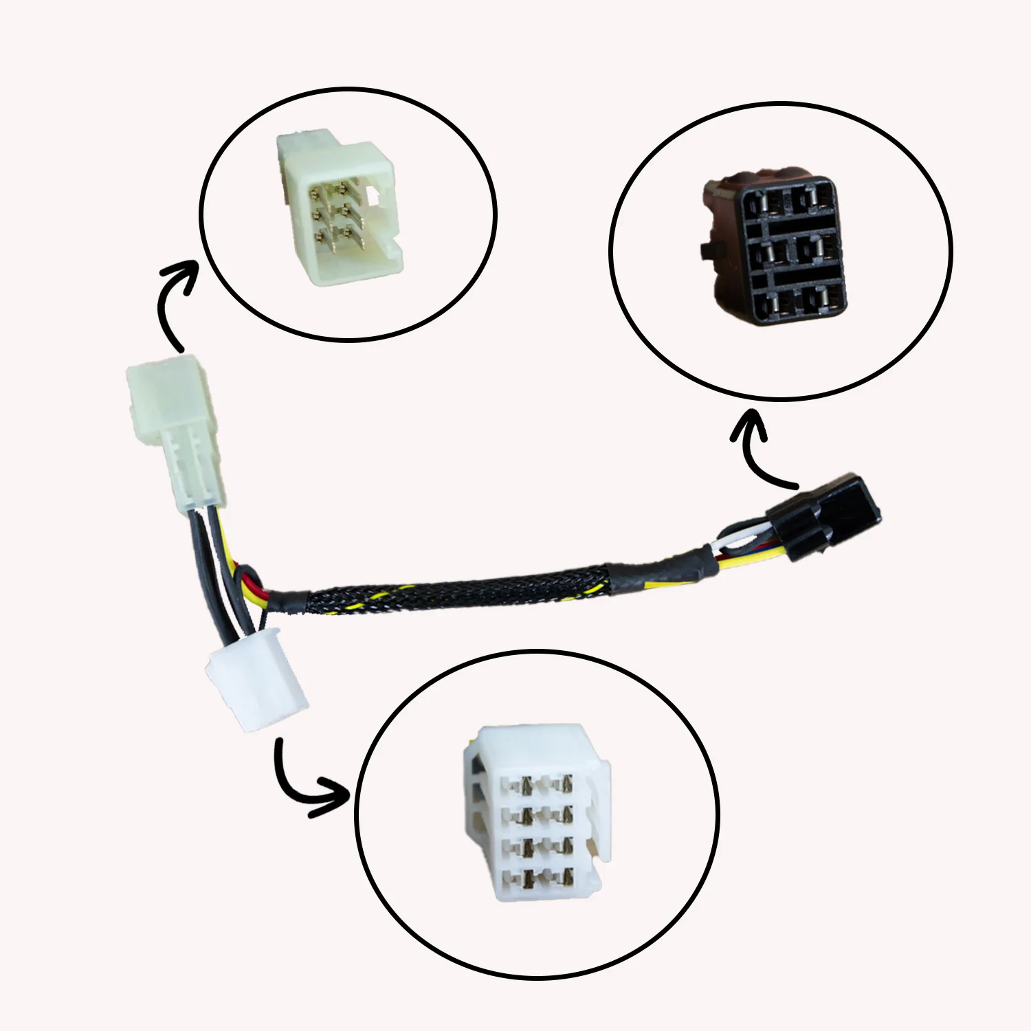 43-0204 Suzuki GSX-R600/750/1300 Hayabusa Keyswitch Elimination Harness - Image 2