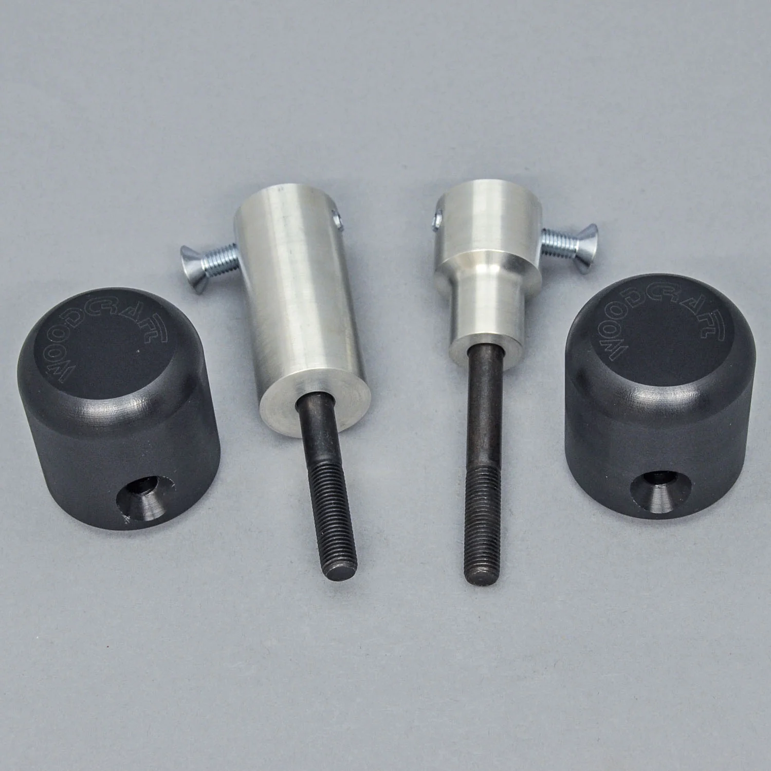 50-0502U 2013-17 Triumph 675, 2013-16 Street Triple Under Body Frame Slider Kit  w/ 1099 Pucks - Image 3
