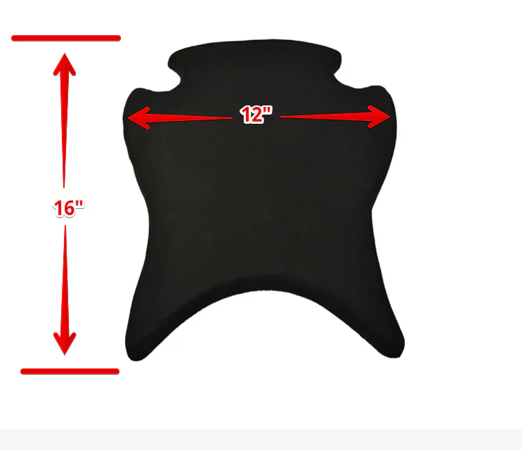 71-0502PAD 2013-17 Triumph Daytona 675/675R Superbike Tail Seat Pad - Image 2
