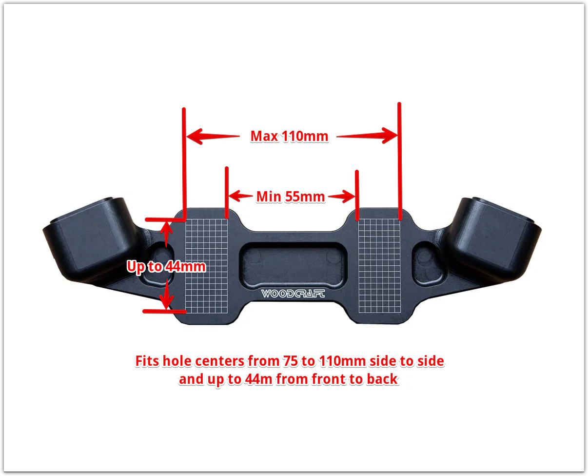 Universal Clipon Adapter Plate with Risers & Bars - Image 4