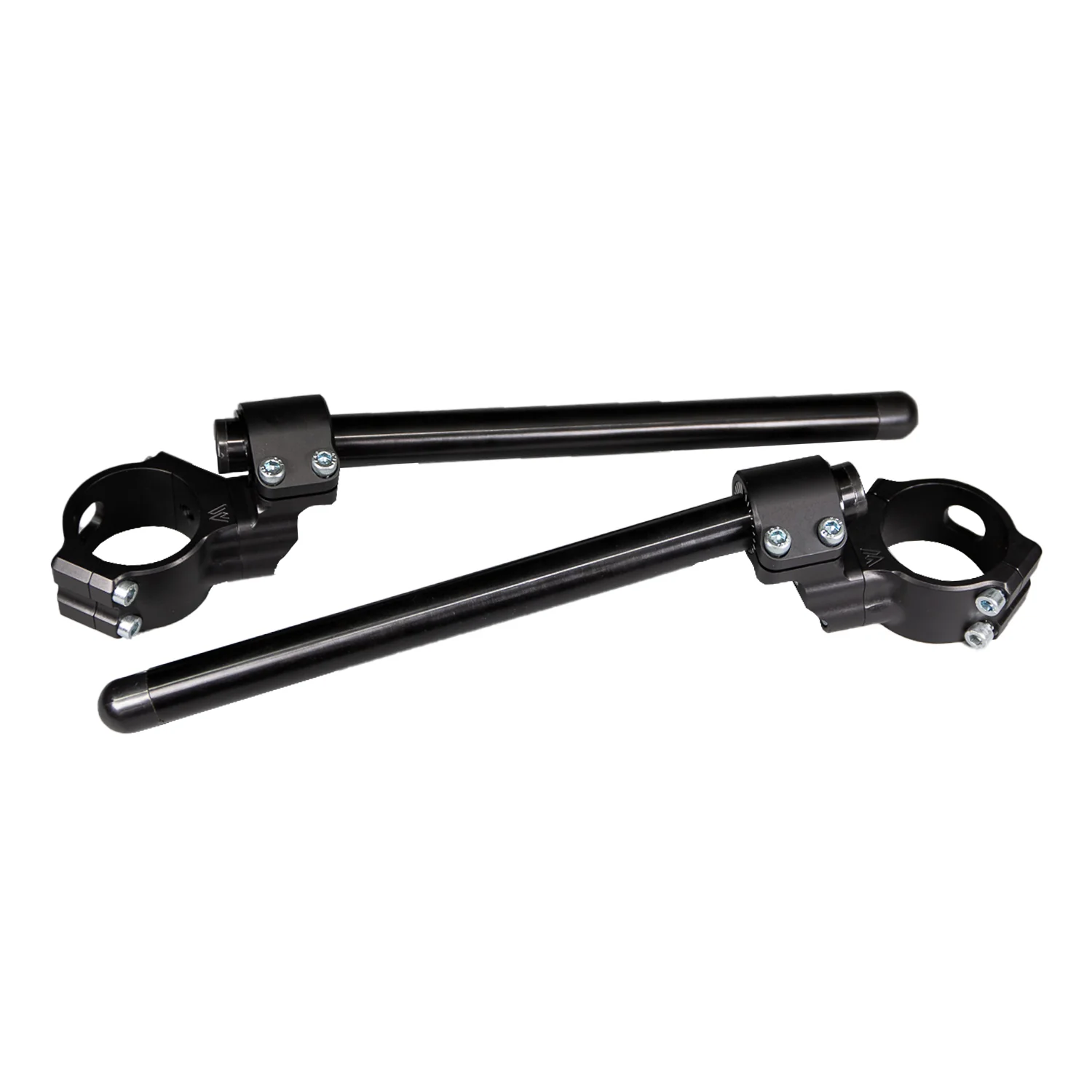 35MM Rise Side Mount Adjustable Angle Clipon Risers for Kawasaki 2013+ ZX-6 - Image 2