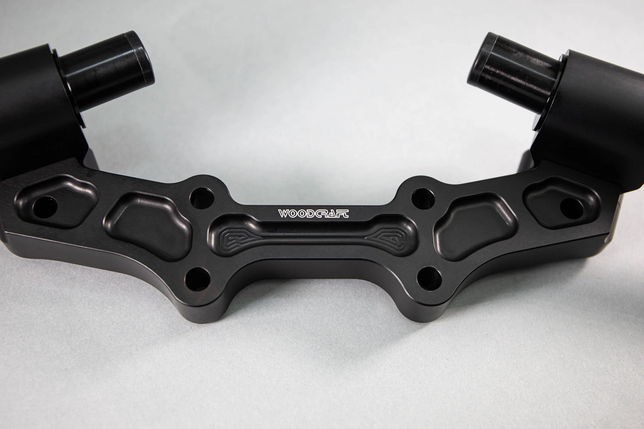 Yamaha FZ07 MT07 Front Mount Eccentric Adjustable Adapter Plate - Image 2