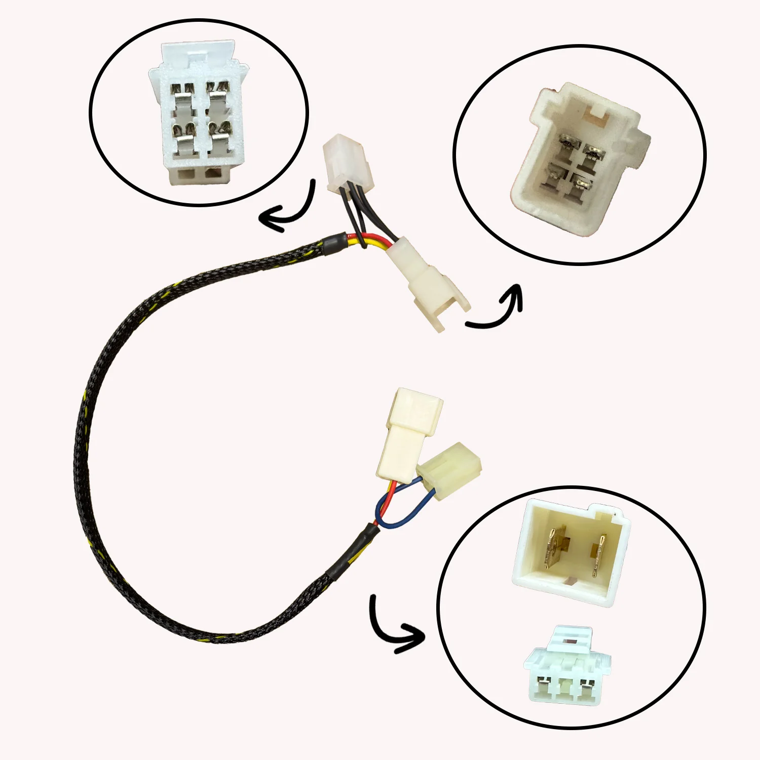43-0418 Yamaha MT07 Keyswitch Elimination Harness - Image 2