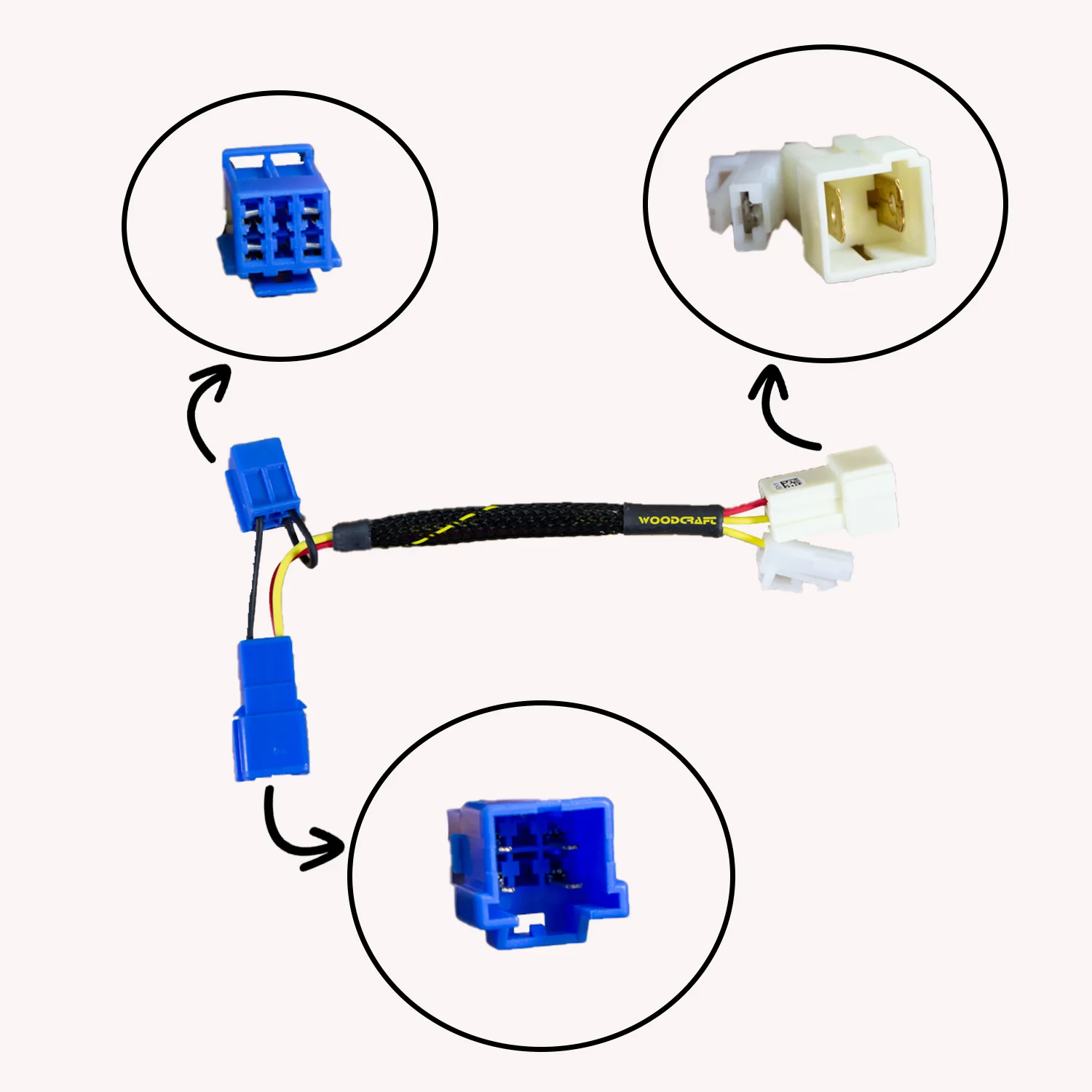 43-0403EU 2015-19 Yamaha R1/R1M EU Models Keyswitch Elimination Harness - Image 2
