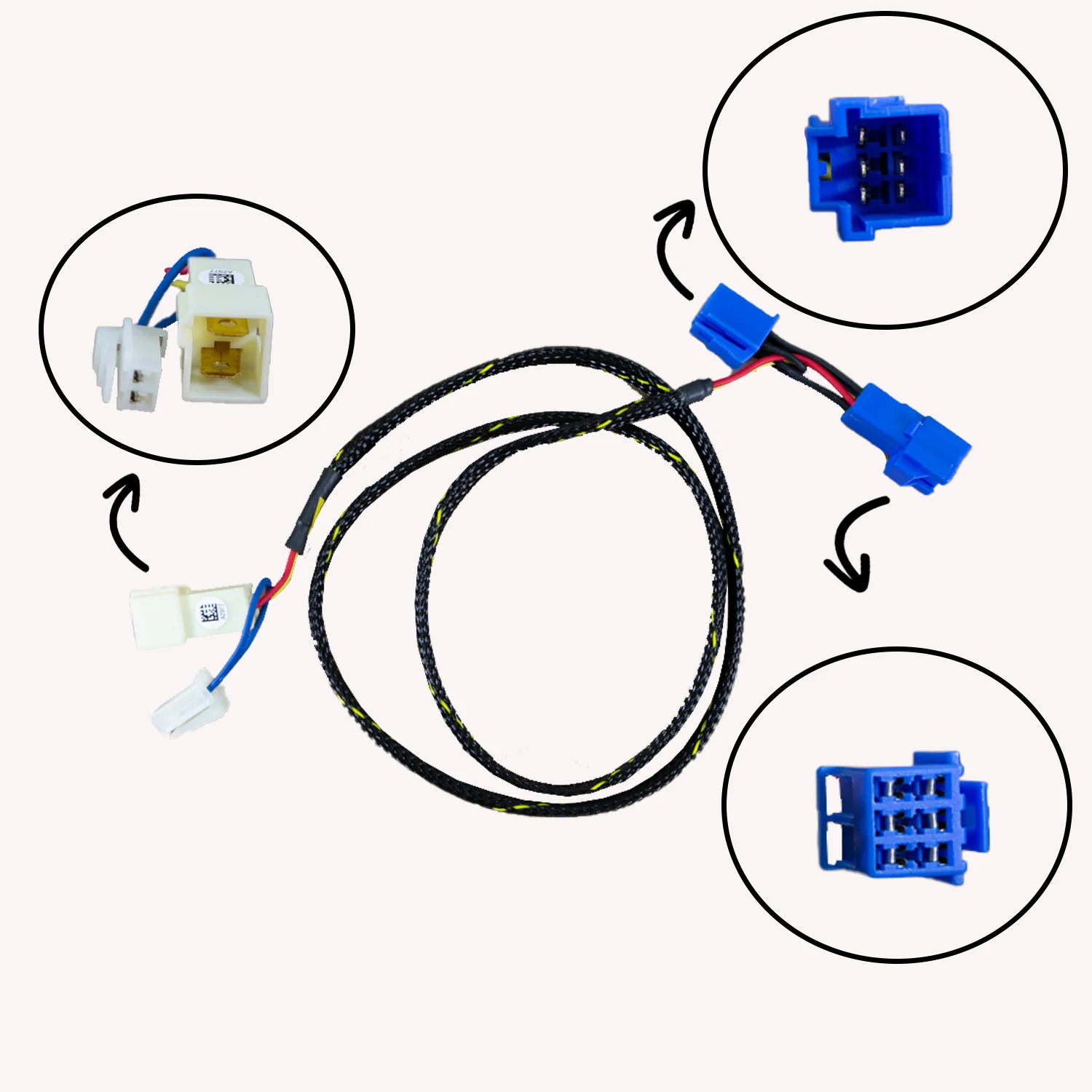 43-0400 Yamaha R1/R6/R6S Keyswitch Elimination Harness - Image 2