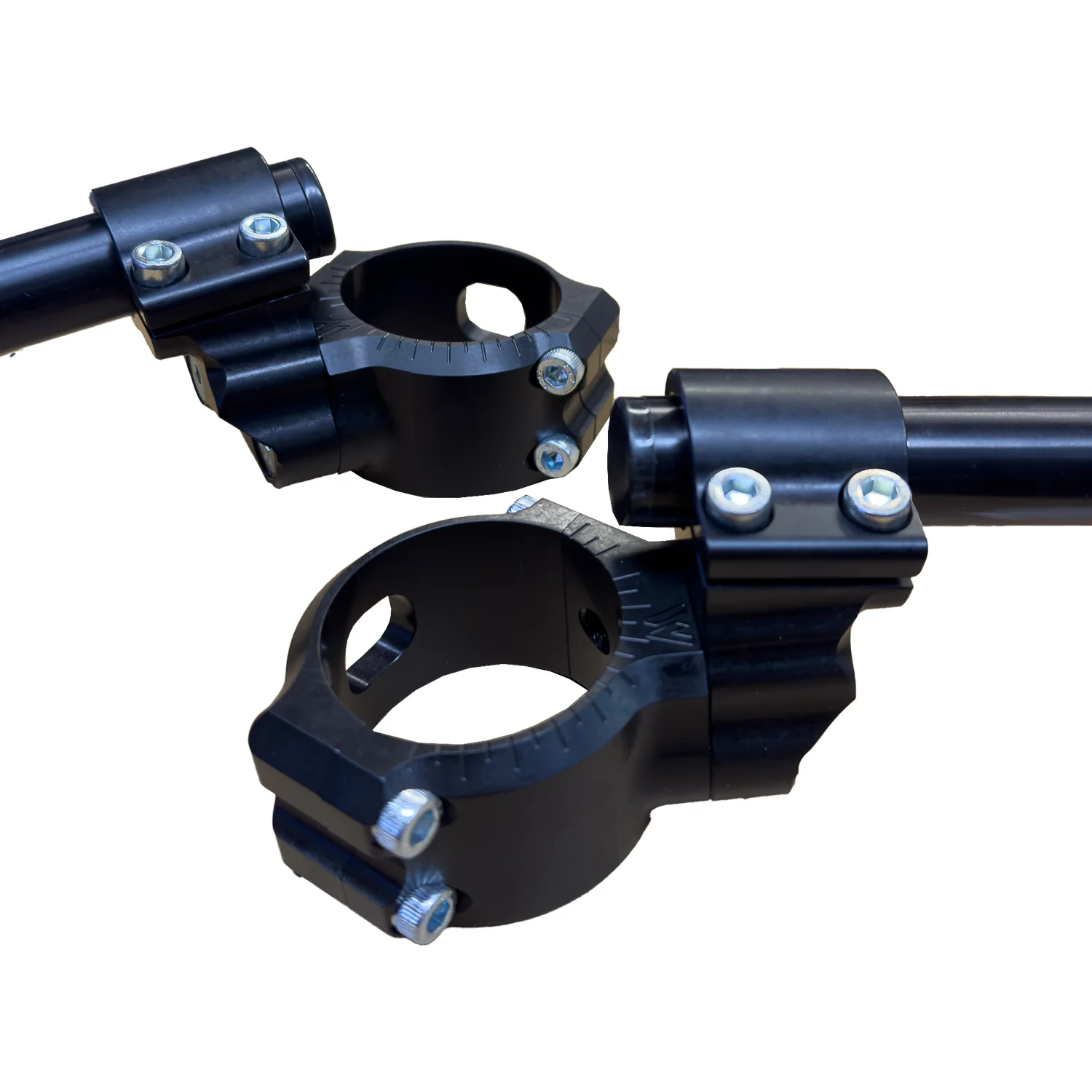 12-6350 Yamaha R9 1.5" Zero Offset Riser 50mm Clipons - Image 2