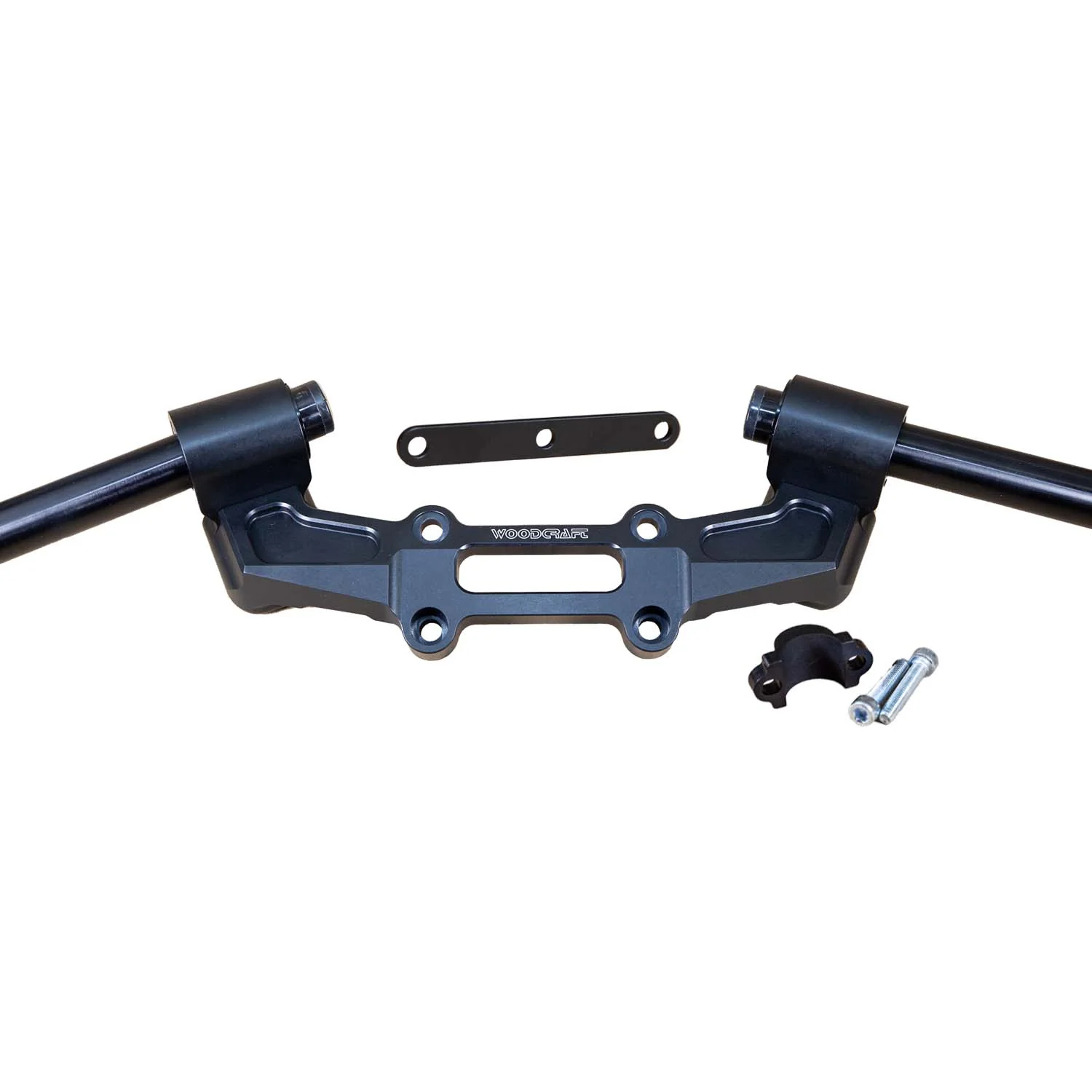 Clipon Adapter Plate Kit w/ Std Black Bars Yamaha XSR700 - Image 3